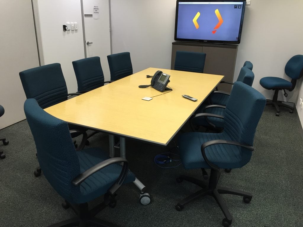 Austrade Meetign Room Boss Chairs