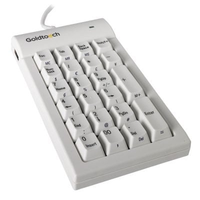 Goldtouch Numeric Pad White