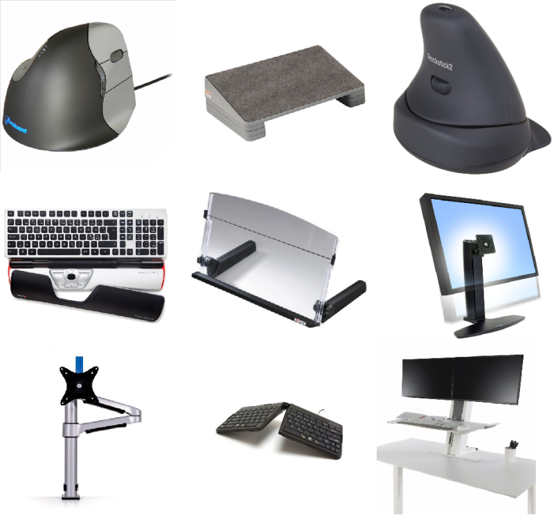 Ergonomic Products at Seated