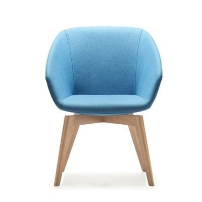 Delphi Timber Leg Lounge Chair