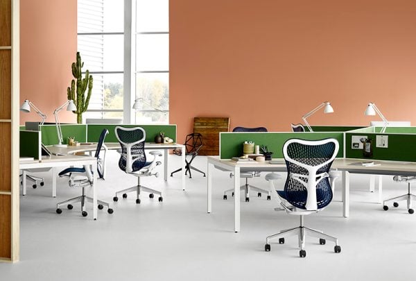 Herman Miller Mirra 2 Butterfly Office Chair - Express Chair - Seated