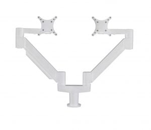 7Flex 7000 Dual Monitor Arm (White)