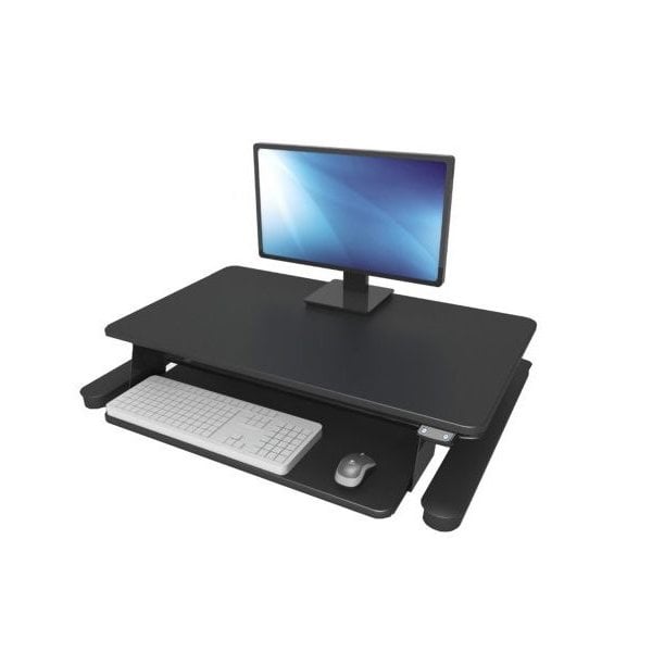 Elevar Maxishift E Electric Sit To Stand Desk Seated