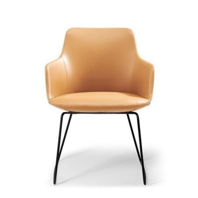 Sabe 5 Star Chair Tan Sled