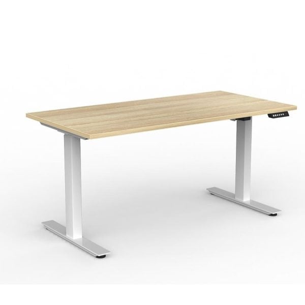 Agile_Electric_Height_Adjustable_Desk_White_Frame_Oak_Worktop
