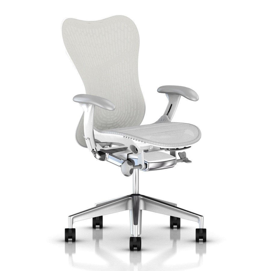Herman Miller Herman Miller Mirra chair light grey seat Grey Backs NO ARMS 
