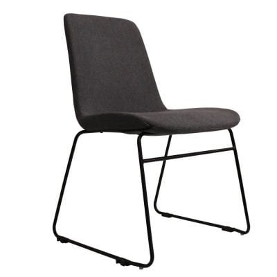 Tempo Chair Black Sled