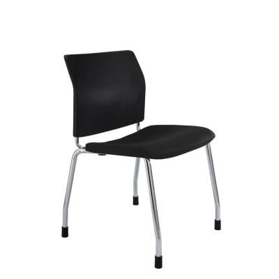 CS One 4 Leg Chair with upholstered Seat Pad