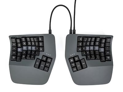 KINESIS ADVANTAGE360 KEYBOARD FEATURES