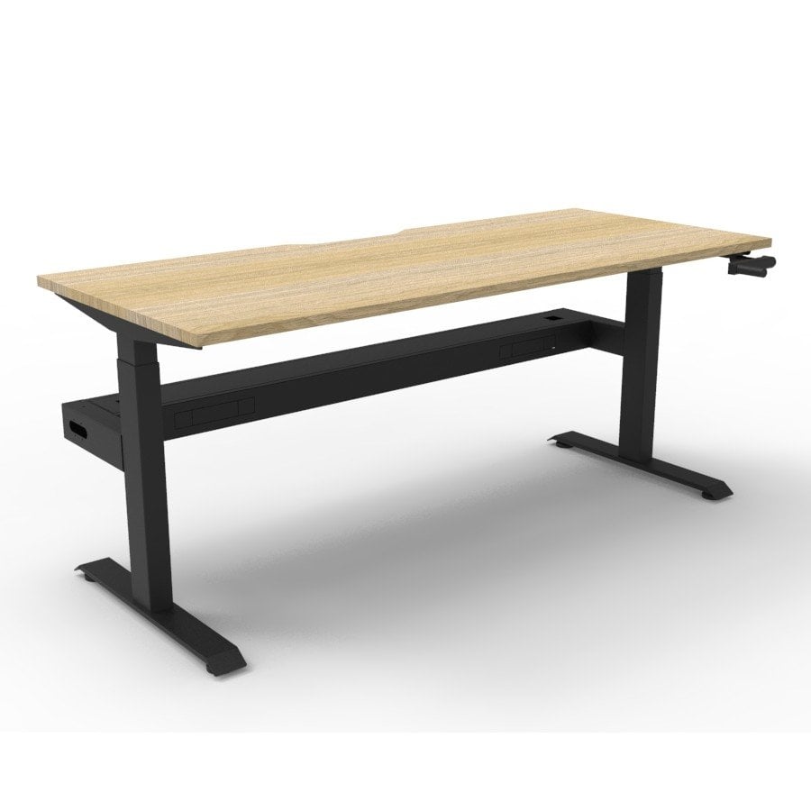 Boost Windup Desk with integrated Cable Tray