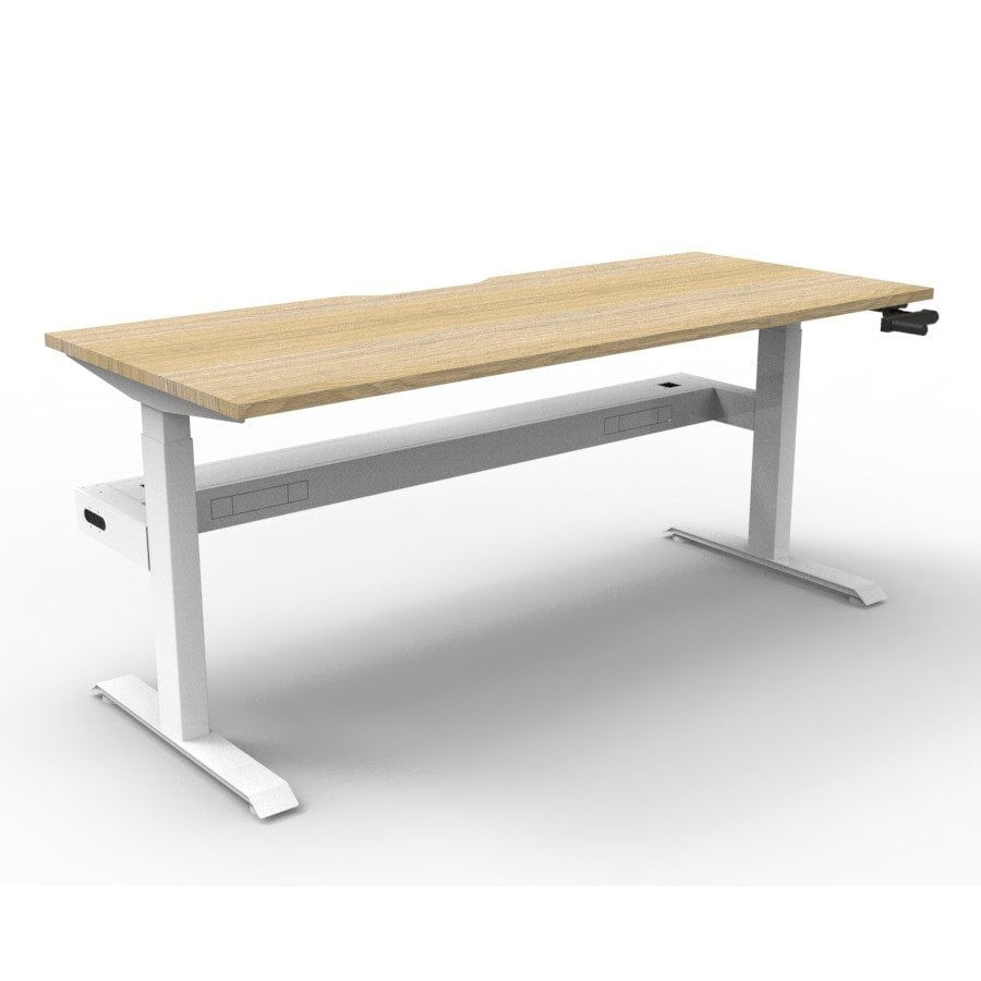 Boost Windup Desk with integrated Cable Tray